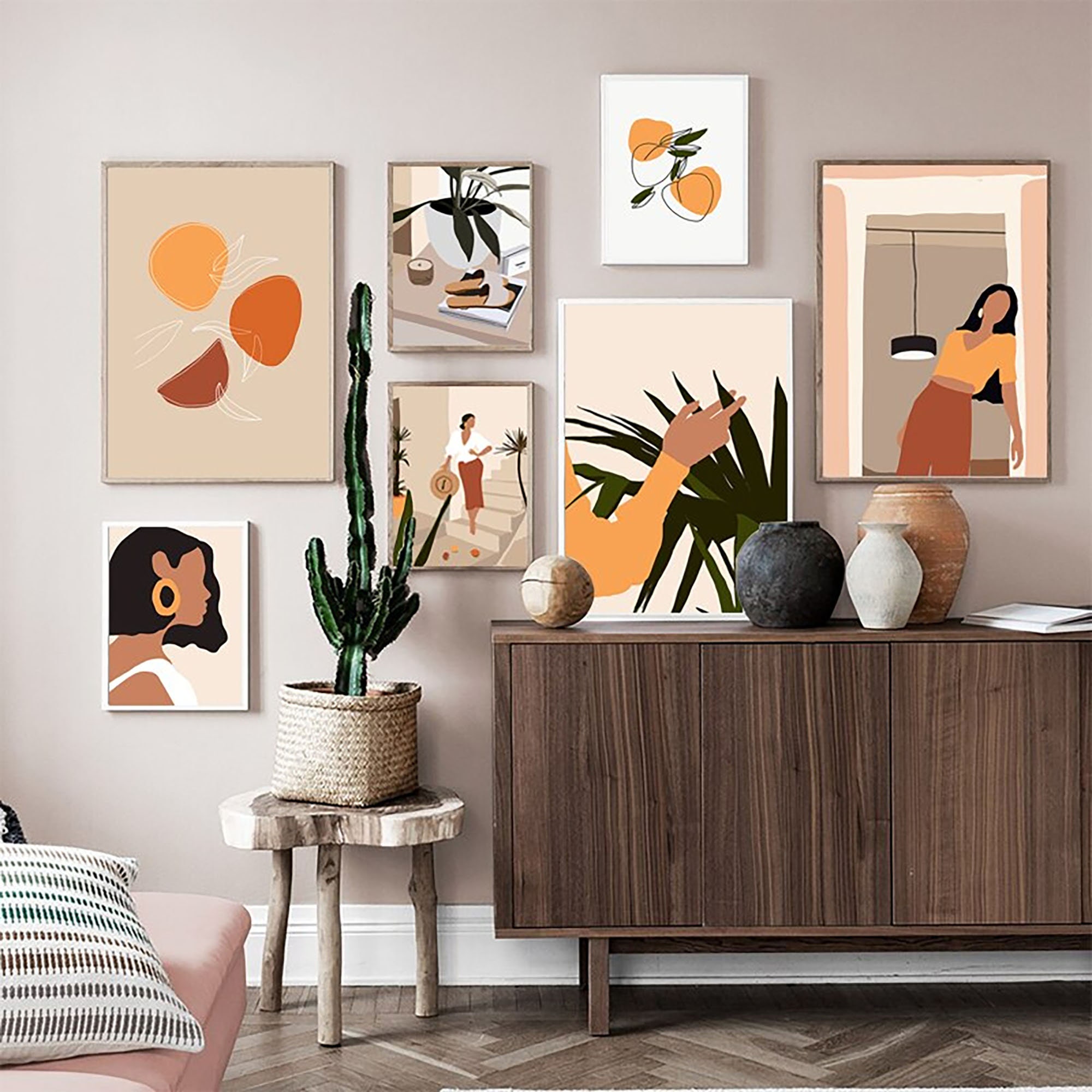 Vintage Design Art Print Nordic