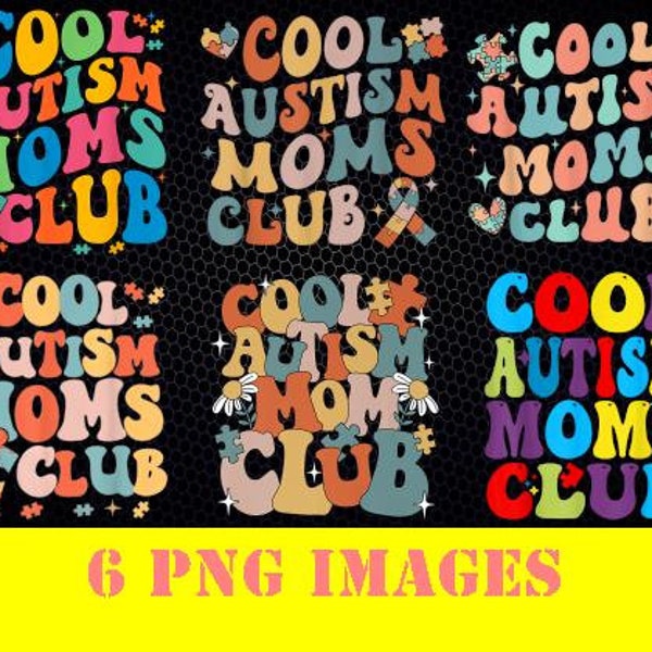 Cool Autism Moms Club Png, In My Autism Mom Era Png sublimation design download, Autism Mama Png, Autism Awareness Png