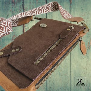 JeroniMini, PDF pattern leather, sewing pattern bag, shoulder bag pattern, bag sewing pattern, svg bag, phone bag sewing pattern, pdf bag image 14