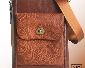 Dayla Crossbody, leather bag pattern, sewing pattern bag, shoulder bag pattern beginners, crossbody bag pattern, diy bag, pdf bag pattern