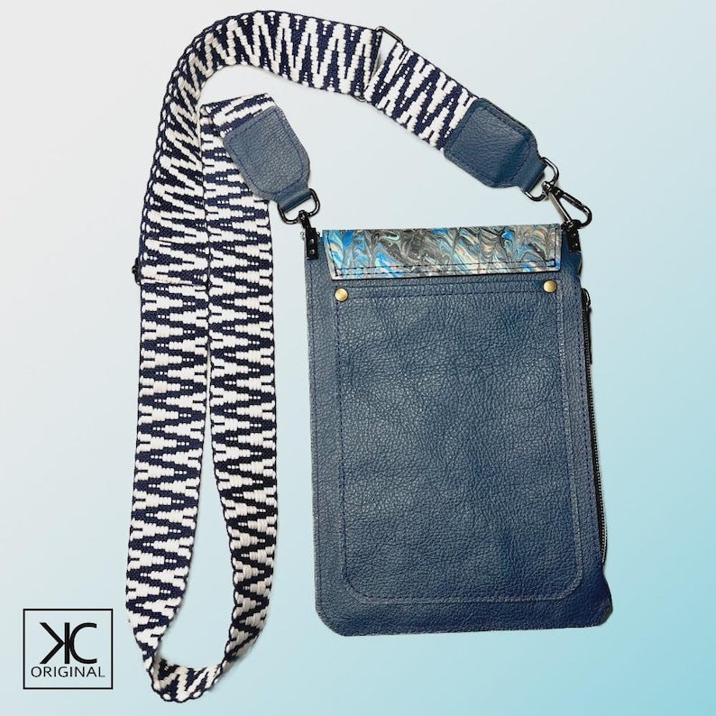 JeroniMini, PDF pattern leather, sewing pattern bag, shoulder bag pattern, bag sewing pattern, svg bag, phone bag sewing pattern, pdf bag image 10