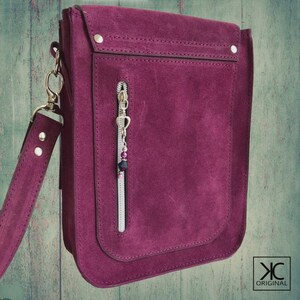 Jeronimo, messenger bag pattern, PDF pattern leather, sewing pattern for men bag, shoulder bag pattern, bag pattern pdf, bag sewing pattern image 8