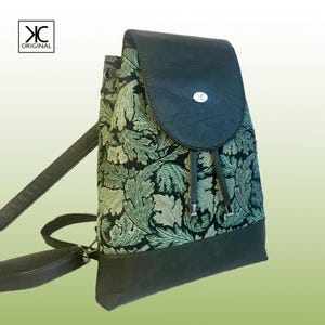 Daytripster, PDF pattern bag leather, sewing pattern backpack, sewing pattern sling bag, bag sewing pattern svg, diy bag pattern, sling pdf