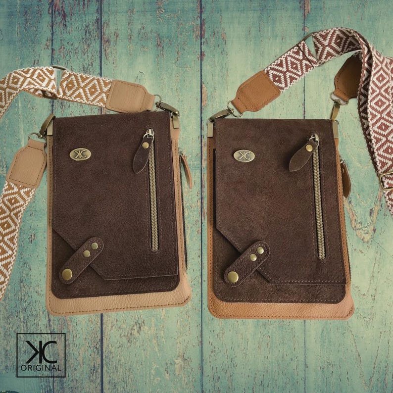 JeroniMini, PDF pattern leather, sewing pattern bag, shoulder bag pattern, bag sewing pattern, svg bag, phone bag sewing pattern, pdf bag image 13