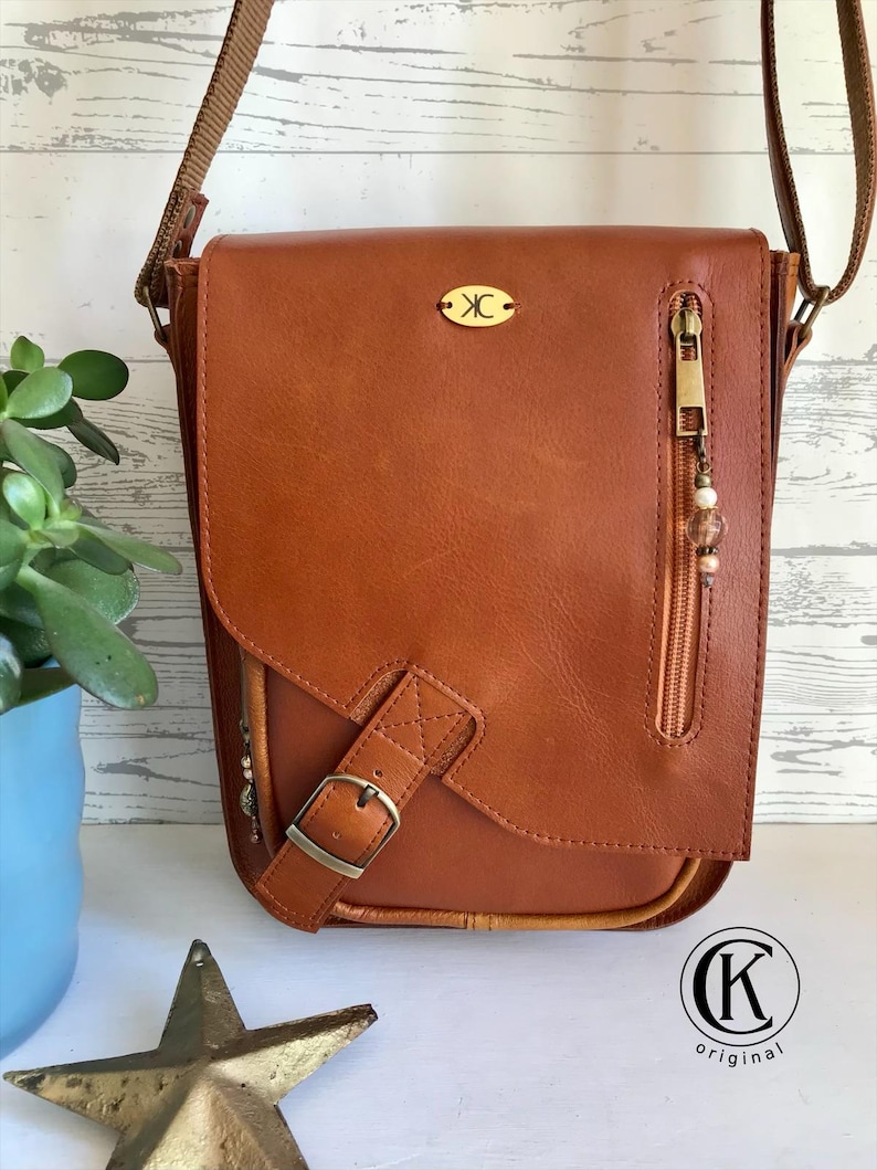 Jeronimo, messenger bag pattern, PDF pattern leather, sewing pattern for men bag, shoulder bag pattern, bag pattern pdf, bag sewing pattern image 20