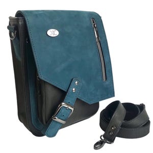 Jeronimo, messenger bag pattern, PDF pattern leather, sewing pattern for men bag, shoulder bag pattern, bag pattern pdf, bag sewing pattern image 13