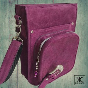 Jeronimo, messenger bag pattern, PDF pattern leather, sewing pattern for men bag, shoulder bag pattern, bag pattern pdf, bag sewing pattern image 9