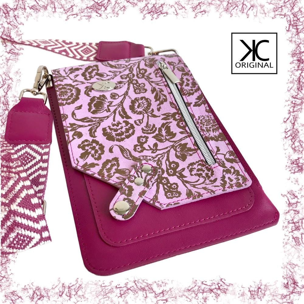 LiuenMgg Perfect Timing 1908 Crossbody Bag - Small Ethnic Print, Adjustable Strap, Phone Bag For Women - View #3
