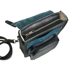 Jeronimo, messenger bag pattern, PDF pattern leather, sewing pattern for men bag, shoulder bag pattern, bag pattern pdf, bag sewing pattern image 18