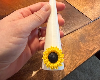 Sunflower Decorative Ring Cones for Your Jewelry or your TikTok Live!