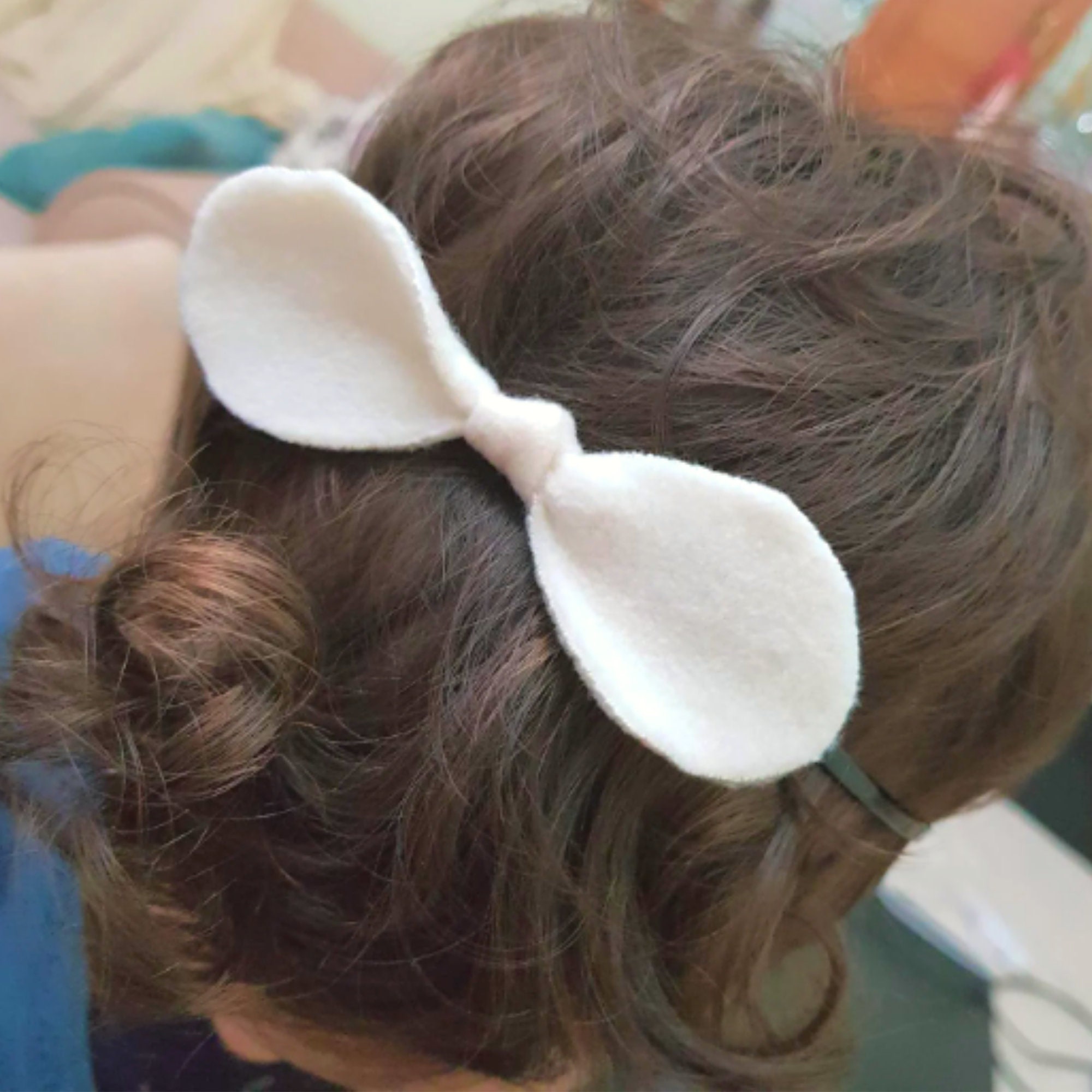 Hair Bow NO SEW Knotted Hair Tie Pattern Baby Girl Hair Etsy