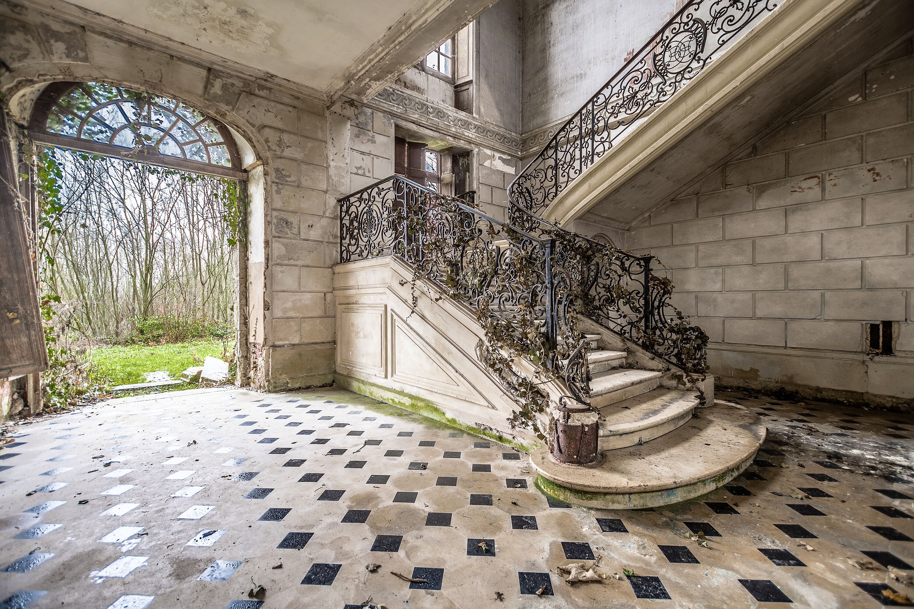 Photographie Urbex Château Abandonné