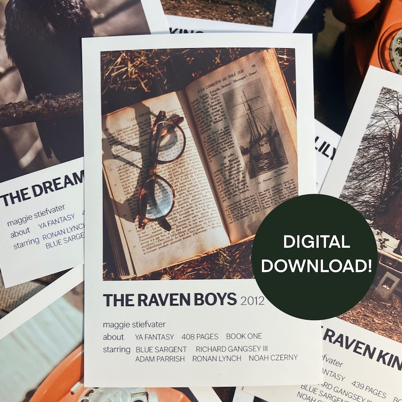 The Raven Cycle - Etsy
