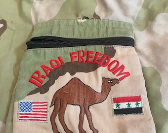 Operation Iraqi Freedom Camel Bag- Iraq War Camouflage US  display picture 1