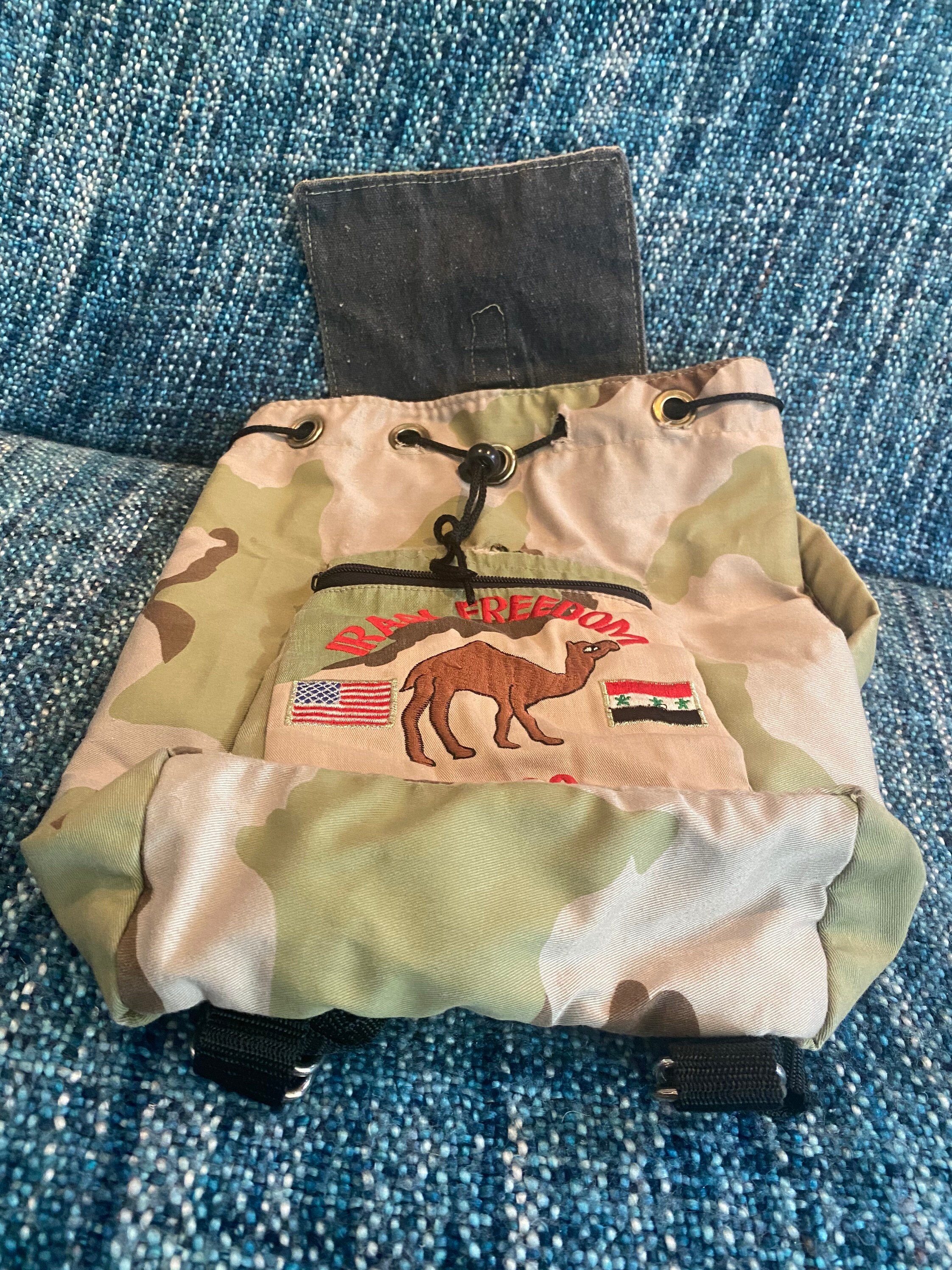 Operation Iraqi Freedom Camel Bag- Iraq War Camouflage US  display picture 1