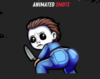 Michael Animated Twerk Emote: Halloween Twitch/Kick (GIF)