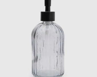 Glass soap dispenser - 2 colours