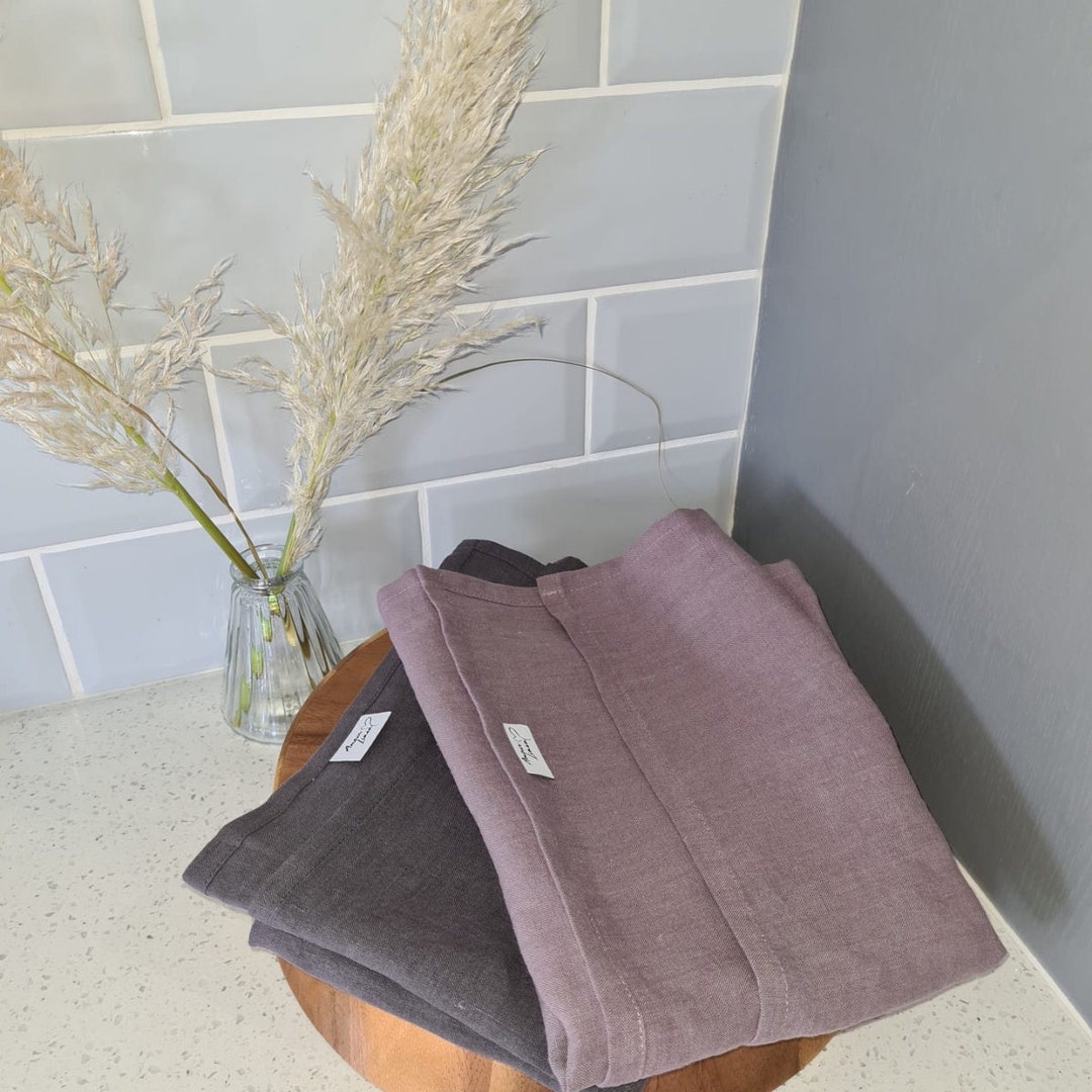 Large Linen Tea Towels Etsy