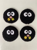 Funny Punch Needle Car Coasters (Set of 2)