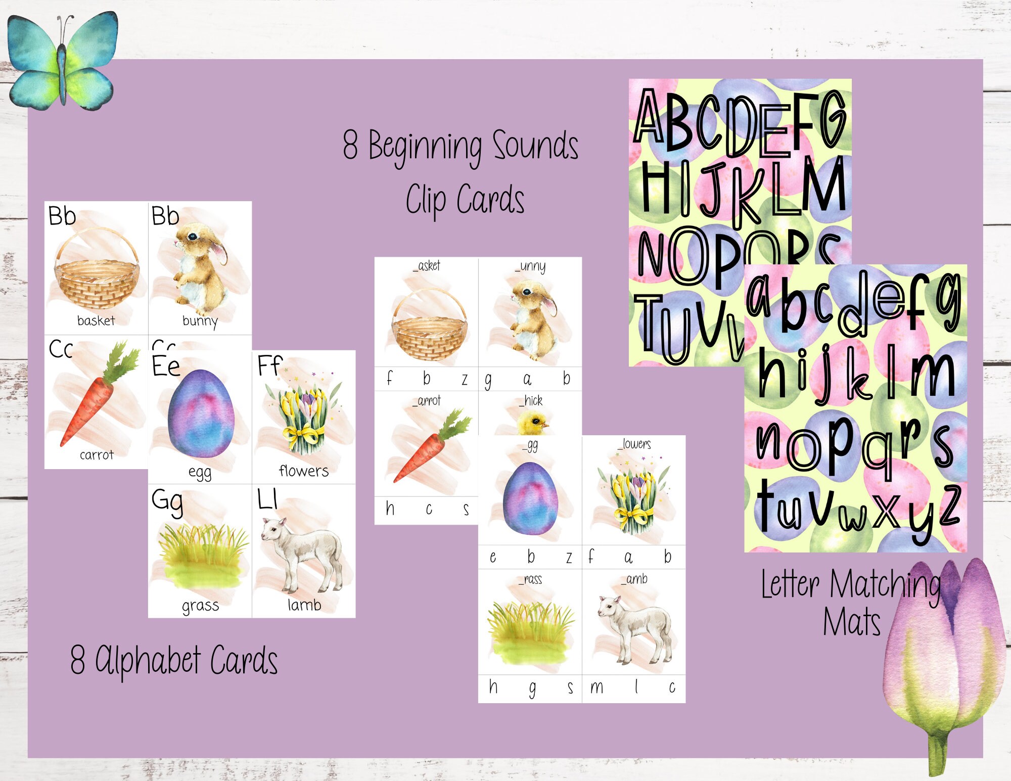 Easter Printable Bundle, Easter Printables for Kids, Easter Preschool ...