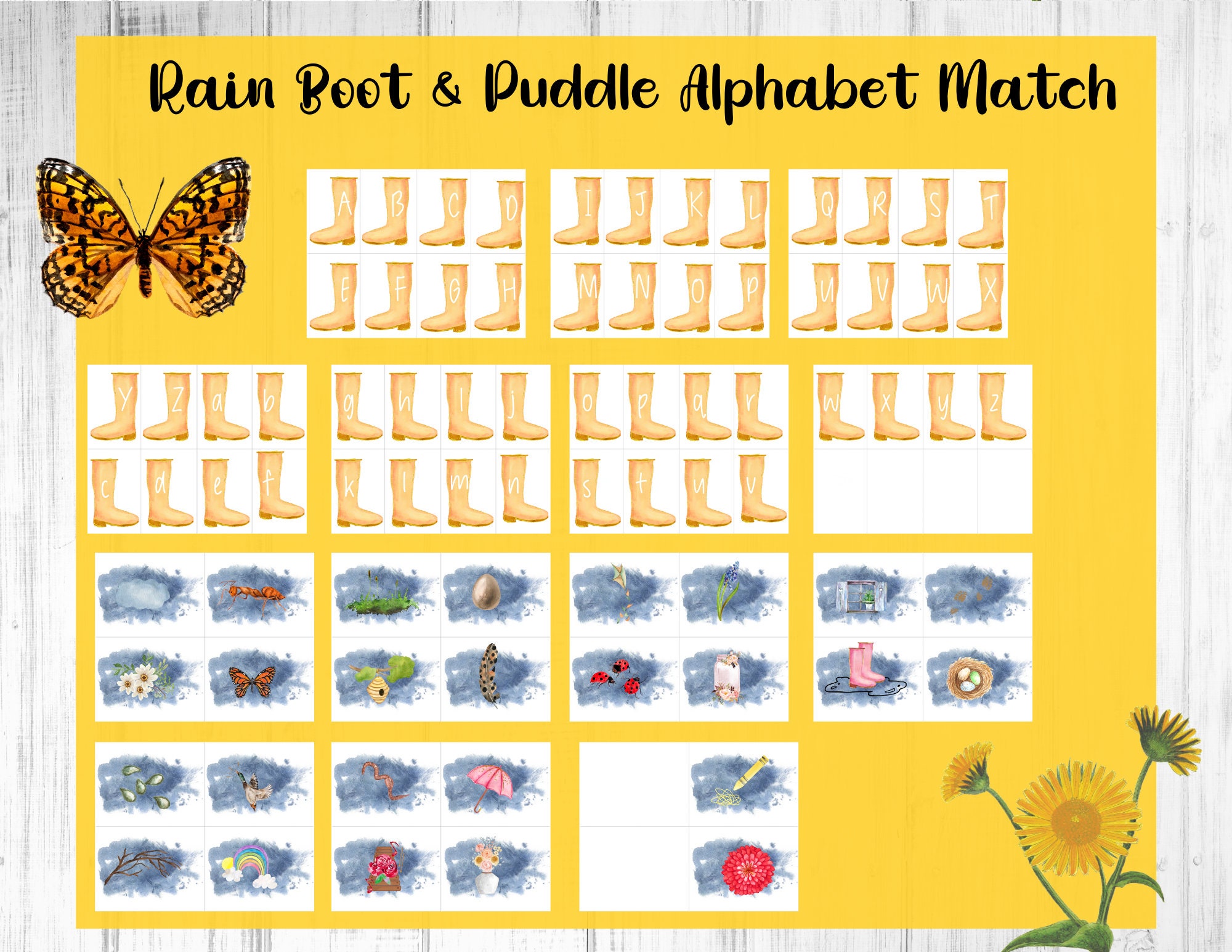 Spring Preschool Printables, Spring Preschool Activity, Spring ...