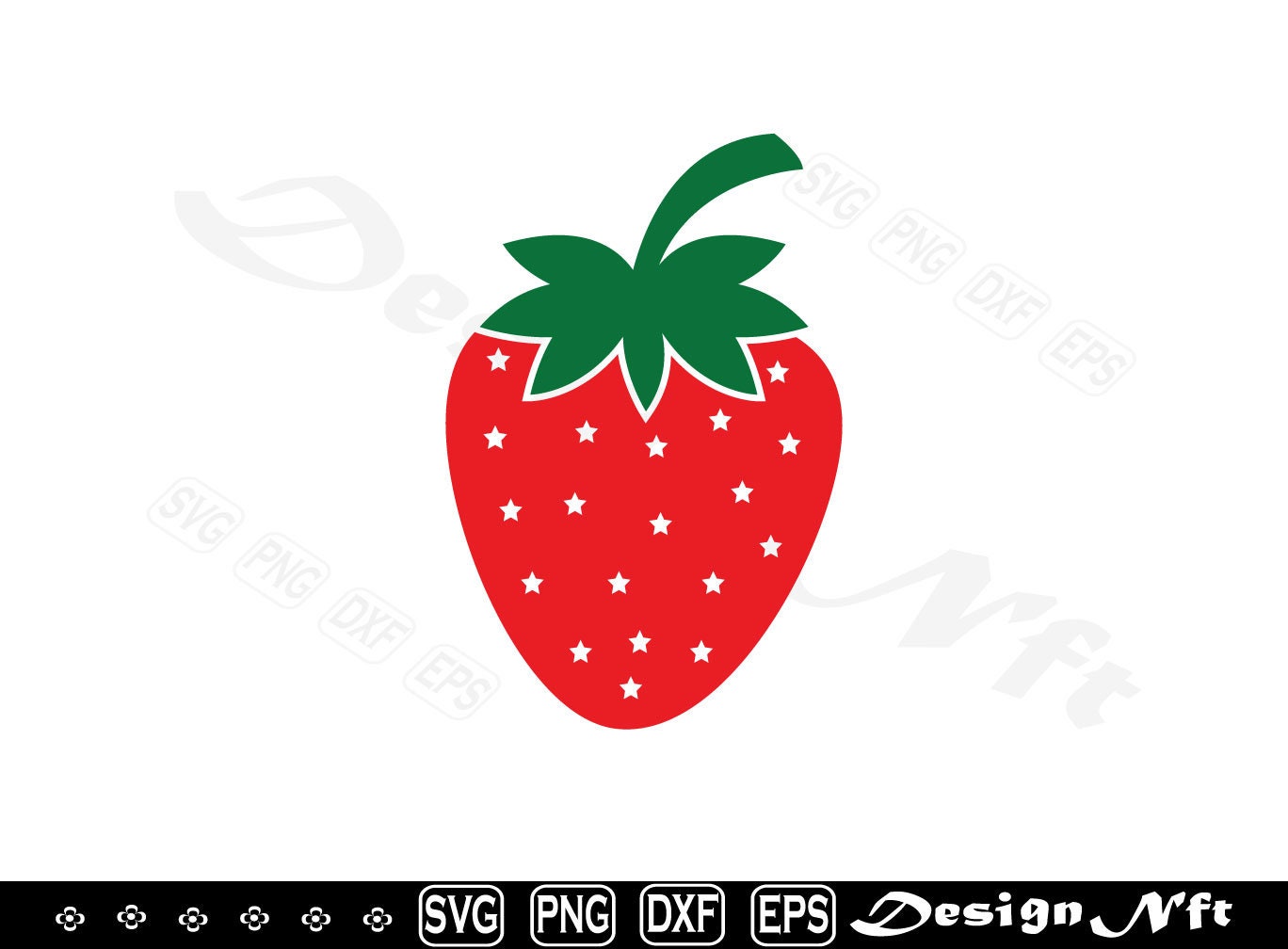 Strawberry SVG Strawberry Clipart Farm Strawberry PNG - Etsy