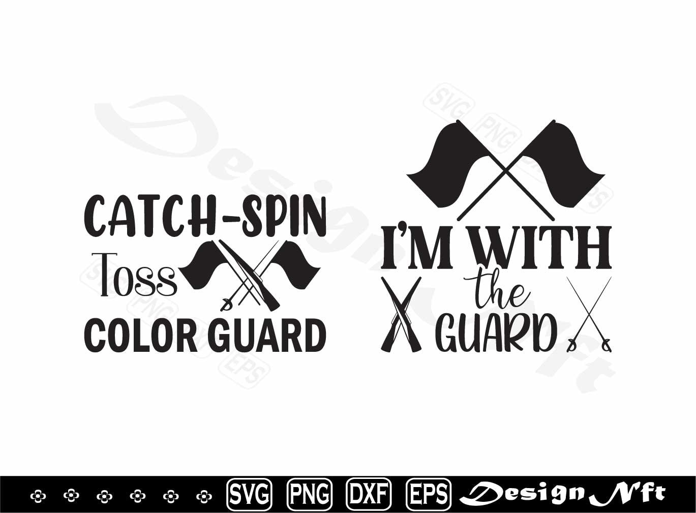 Color Guard Svg Color Guard Flags Svg Color Guard Mom Svg Etsy