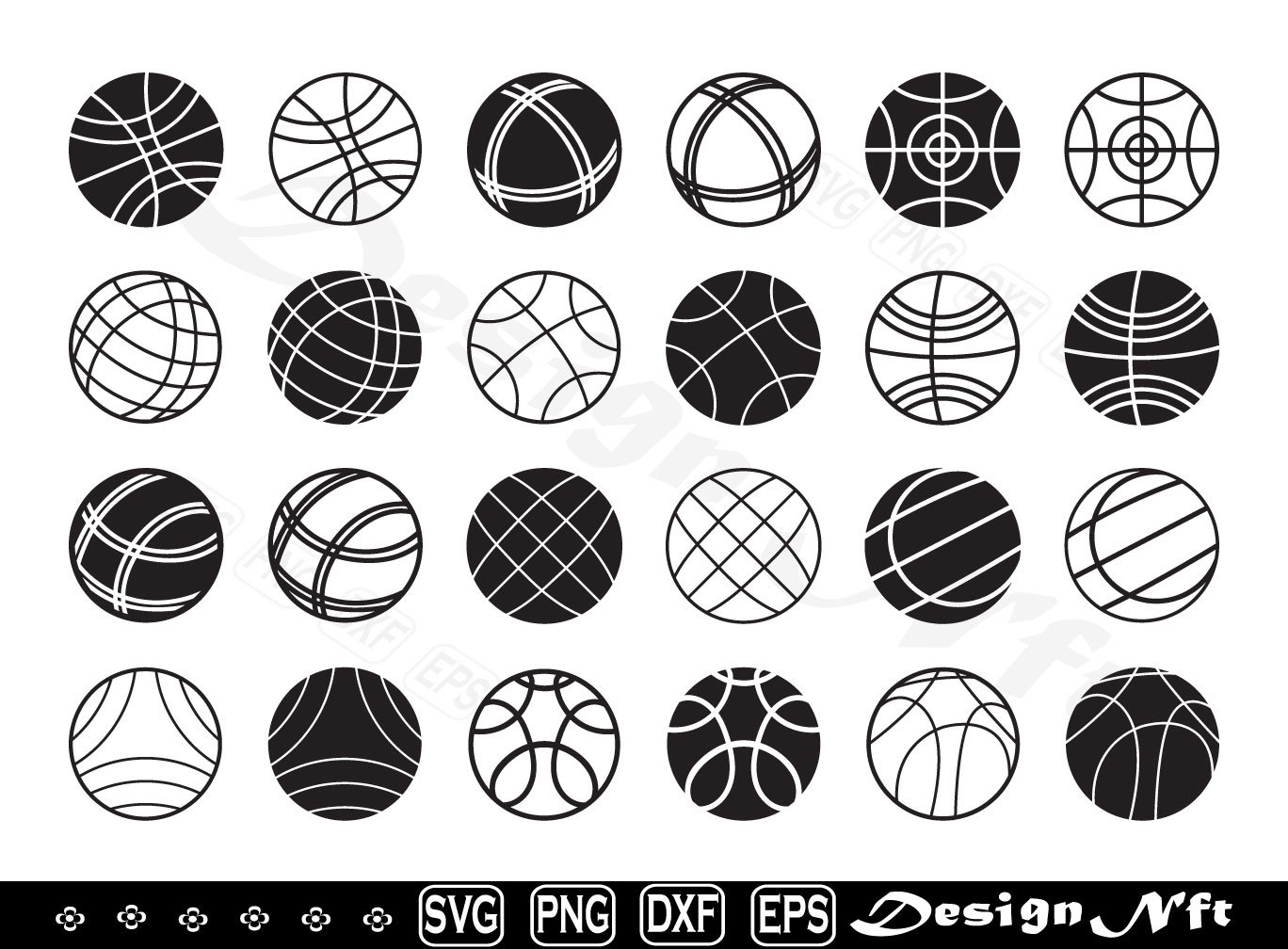 Bocce Ball Svg Ball Svg Clipart Cut Files for Silhouette Etsy UK