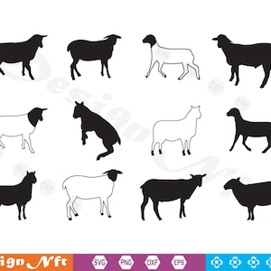 Sheep svg, Sheep t-Shirt design, Sheep art, Sheep design, silhouette, cricut file, png, Clipart, dxf, eps design