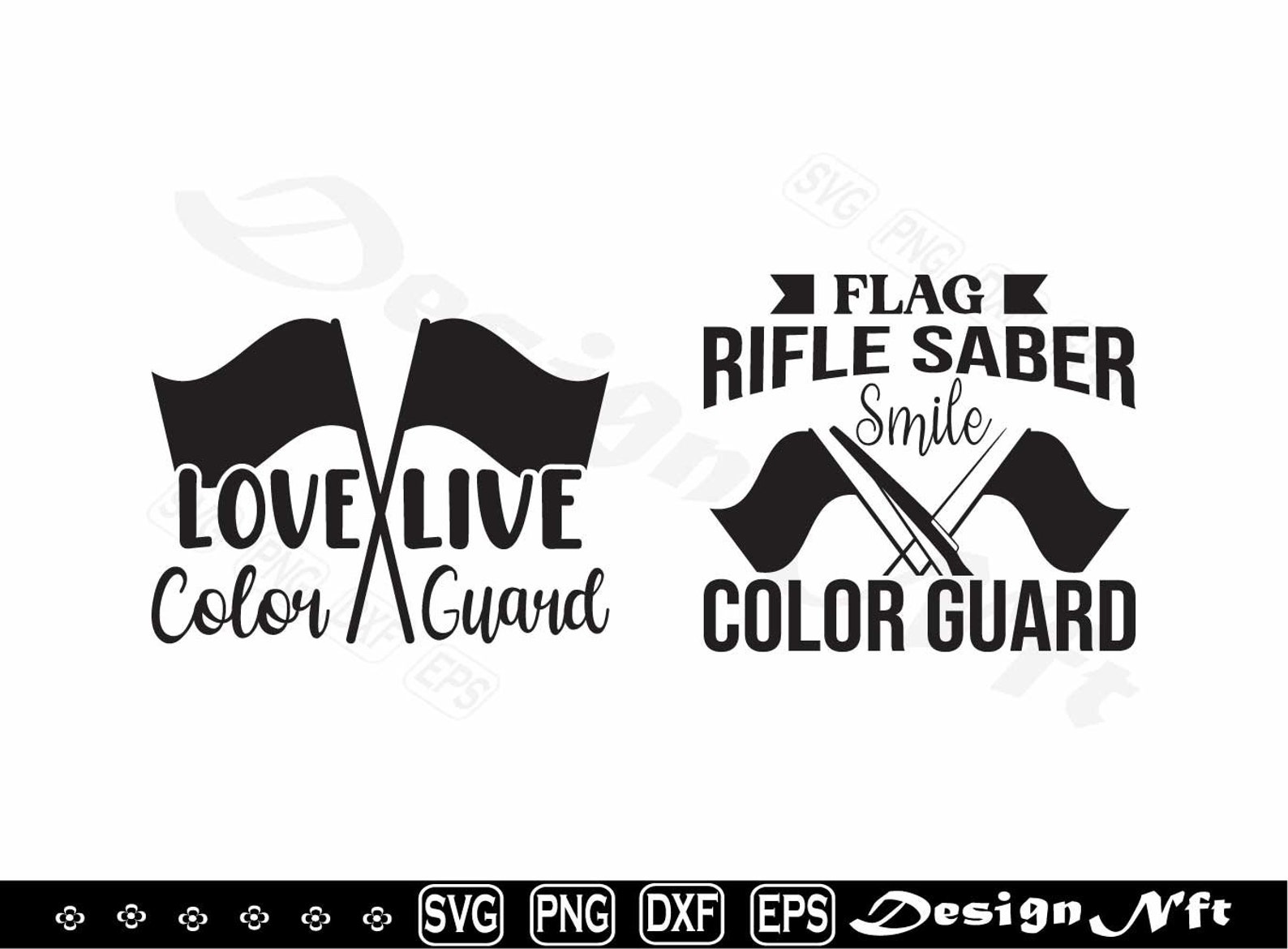 Color Guard Svg, Color Guard Flags Svg, Color Guard Mom Svg, Clipart