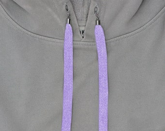 Shoe and Hoodie Lace Charm Set | Hoodie Strings | Cotton Chevron Laces | Kids Jewlery