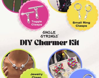 DIY-bedelset sieraden | Hardwarebundel hoodiekoord en schoenbedel | zilver of goud