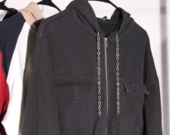 Hoodieketting: decoratieve vervanging sweatshirt en schoenkettingen