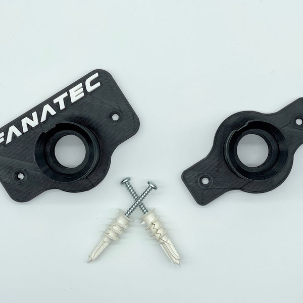 QR1 Fanatec Racing Wheel Wall Mount | Quick Release Wheel Stand | Fanatec Sim Racing Hanger | Wheel Holder | DD1 DD2 | CSL DD Pro |Podium F1