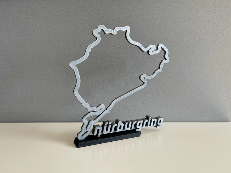 Free Standing Nürburgring Nordschleife Sculpture