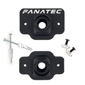 Fanatec QR2 Steering Wheel Wall or Aluminum Profile Mount | Quick Release Wheel Stand | Sim Racing QR2 Wheel Holder DD1 | CSL DD | DD+
