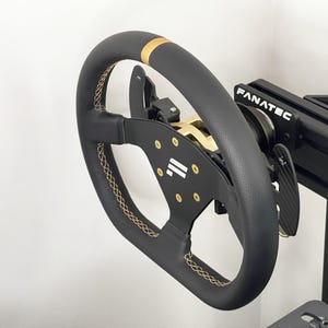Fanatec QR1 Steering Wheel Wall or Aluminum Profile Mount | Quick Release Wheel Stand | Sim Racing QR2 Wheel Holder DD1 | CSL DD | DD+