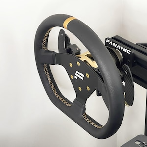 Fanatec QR2 Steering Wheel Wall or Aluminum Profile Mount | Quick Release Wheel Stand | Sim Racing QR2 Wheel Holder DD1 | CSL DD | DD+