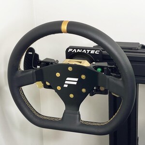 Fanatec QR1 Steering Wheel Wall or Aluminum Profile Mount | Quick Release Wheel Stand | Sim Racing QR2 Wheel Holder DD1 | CSL DD | DD+