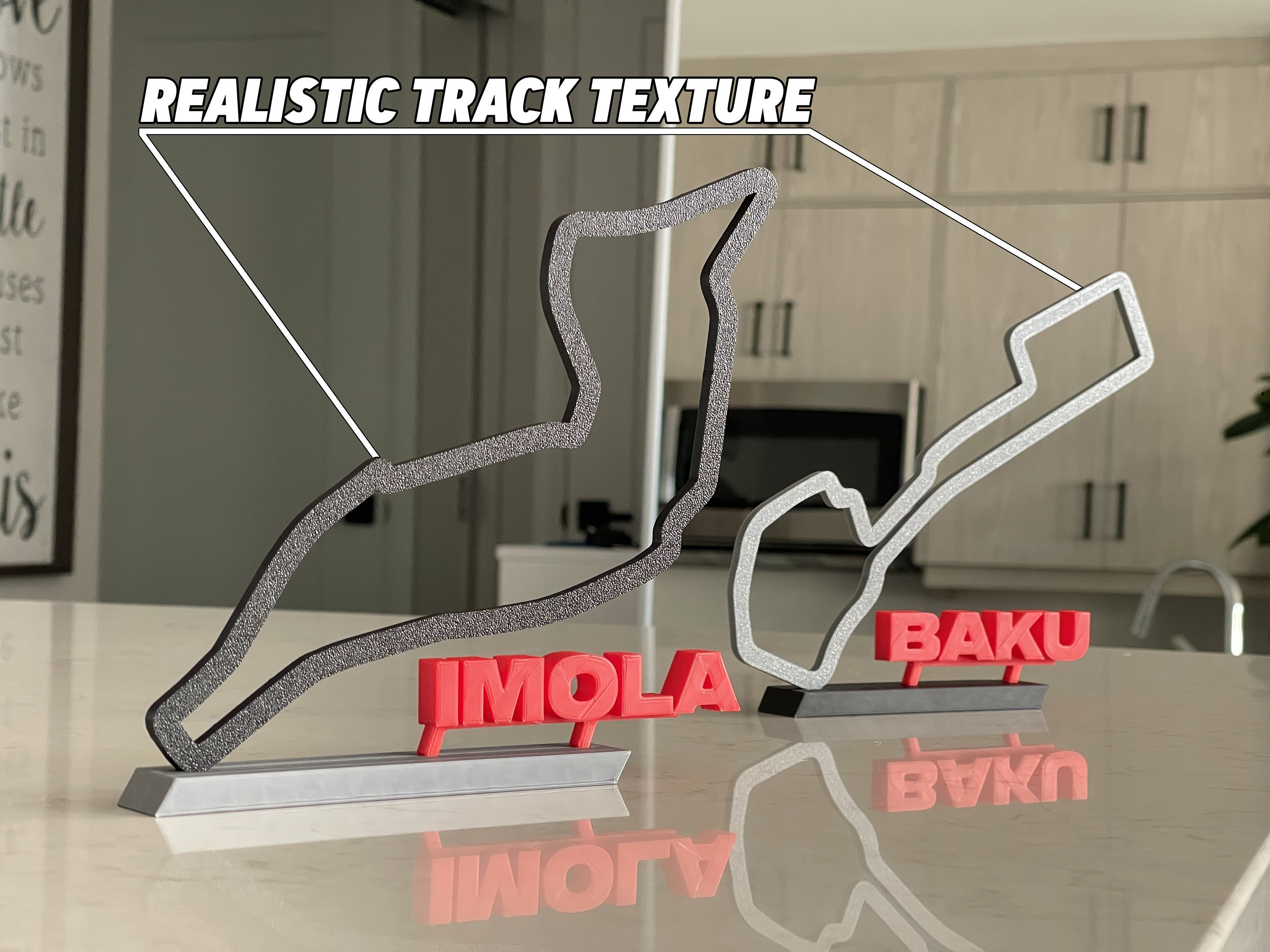 F1 2023 Race Track Sculptures Formula 1 Free Standing Etsy Canada