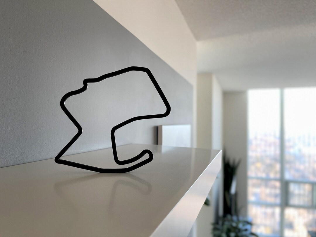 3D Indycar 2023 Race Track Wall Art Indycar Circuit Art Collectable