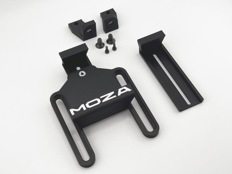 Moza Phone & Tablet Mount | Adjustable Moza Phone Holder | Racing Dashboard | Moza R3 R5 R9 R12 Wheel Base | SimHub DashPanel Sim Dashboard