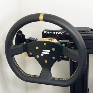 Fanatec QR2 Steering Wheel Wall or Aluminum Profile Mount | Quick Release Wheel Stand | Sim Racing QR2 Wheel Holder DD1 | CSL DD | DD+