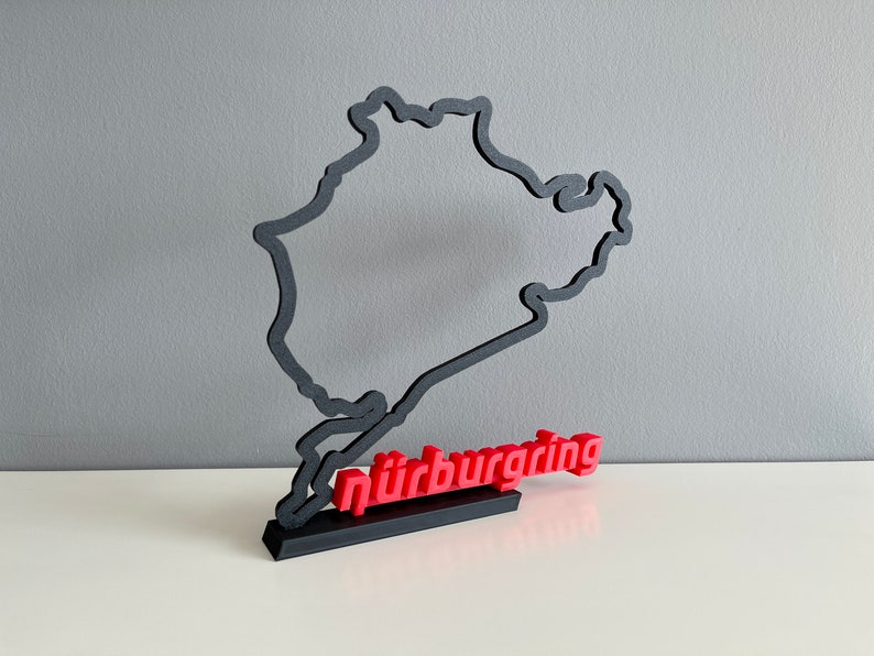 Nurburgring Desk Art