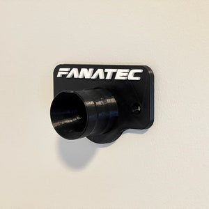Fanatec Racing Wheel Wall Mount | Quick Release Wheel Stand | Fanatec Sim Racing Hanger | QR1 | DD1 | DD2 | CSL DD | CSW V2.5 | Podium F1 - CSL Elite - Clubsport - Mclaren GT3 Wheel - Rim - WRC Wheel - Formula v2.5 - Esport