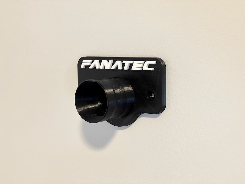 Fanatec Racing Wheel Wall Mount | Quick Release Wheel Stand | Fanatec Sim Racing Hanger | QR1 | DD1 | DD2 | CSL DD | CSW V2.5 | Podium F1 - CSL Elite - Clubsport - Mclaren GT3 Wheel - Rim - WRC Wheel - Formula v2.5 - Esport