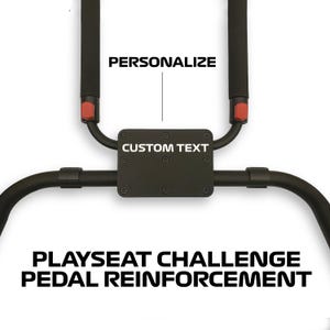 Playseat Challenge Pedal Reinforcement Bracket | Playseat Pedal Holder Mod | Personalized Sim Racing Accessories | Playseat Stabilize Holder