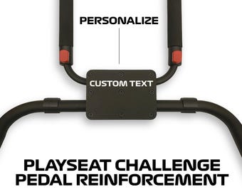 Playseat Challenge Pedal Reinforcement Bracket | Playseat Pedal Holder Mod | Personalized Sim Racing Accessories | Playseat Stabilize Holder