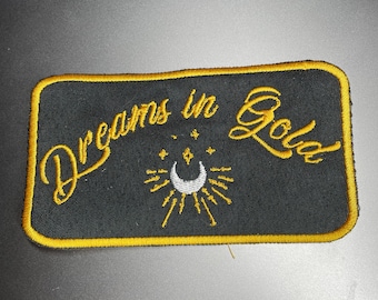 Dreams in Gold Tribute-patch Handmade GVF