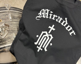 Mirador GVF Tribute black t shirt Jake kiszka handmade